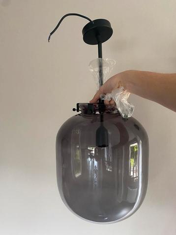 Nieuwe rookglas hanglamp beschikbaar voor biedingen