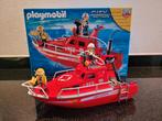 Playmobil 3128 Brandweerboot - Complete Set, Ophalen of Verzenden, Zo goed als nieuw, Complete set
