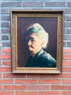 Mooi oude professionele schilderij portret 62 x 52, Antiek en Kunst, Kunst | Schilderijen | Klassiek, Ophalen of Verzenden