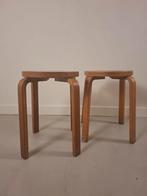 Vintage krukken Alvar Aalto model Artek stijl, Ophalen of Verzenden, Gebruikt, Hout