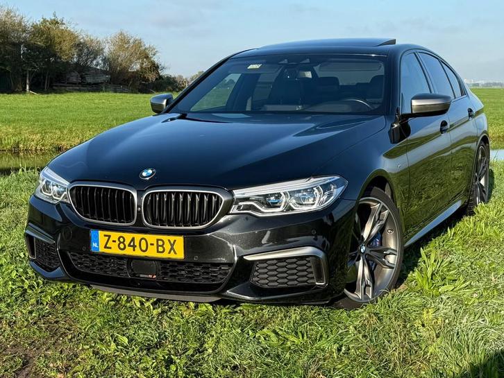 BMW 5-serie M550d xDrive High Executive, Auto's, BMW, Bedrijf, Te koop, 5-Serie, 360° camera, 4x4, ABS, Achteruitrijcamera, Adaptive Cruise Control
