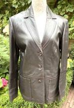 Gerry Weber leren jasje maat 40, Kleding | Dames, Maat 38/40 (M), Bruin, Ophalen of Verzenden, Zo goed als nieuw