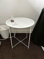 Metal Side Table from Action, Ophalen of Verzenden, Zo goed als nieuw, Rechthoekig, Minder dan 55 cm