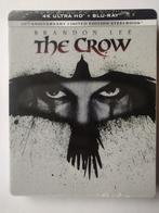 The Crow 1994 4K UHD Blu-ray STEELBOOK Brandon Lee SEAL, Ophalen, Nieuw in verpakking, Actie