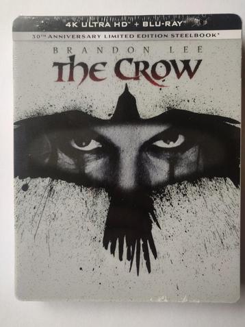The Crow 1994 4K UHD Blu-ray STEELBOOK Brandon Lee SEAL beschikbaar voor biedingen