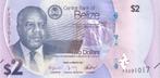 Belize bankbiljet 2 Dollars Philip Goldson 2025, Pick W.73, Postzegels en Munten, Bankbiljetten | Amerika, Ophalen of Verzenden