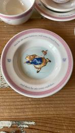Wedgwood PETER RABBIT kinderservies, Ophalen of Verzenden, Zo goed als nieuw, Wedgwood, Kop(pen) en/of Schotel(s)