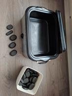 Top Massage Stone Heater, r.v.s + zwart, Ophalen, Gebruikt