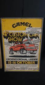 Vintage Camel Hotrod Poster Jaren 70, Ophalen, Gebruikt, Merk
