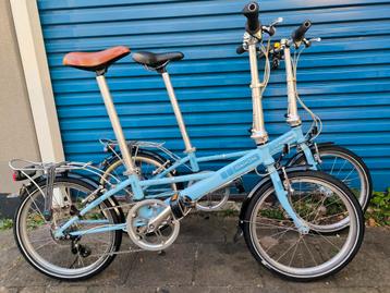 2x Z.G.A.N Dahon Impulse Vouwfietsen met 7 versnellingen
 beschikbaar voor biedingen