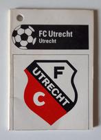 zeldzaam reclame-boekje FC Utrecht, Ophalen of Verzenden, Zo goed als nieuw, F.C. Utrecht, Boek of Tijdschrift