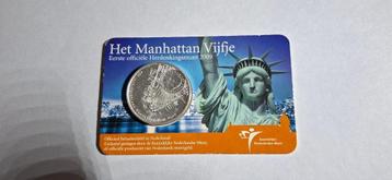 coincard Het Manhattan Vijfje 2009 UNC beschikbaar voor biedingen
