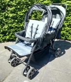 duo / tweeling buggy, Kinderen en Baby's, Buggy's, Ophalen, Zo goed als nieuw, Overige merken, Zonnekap