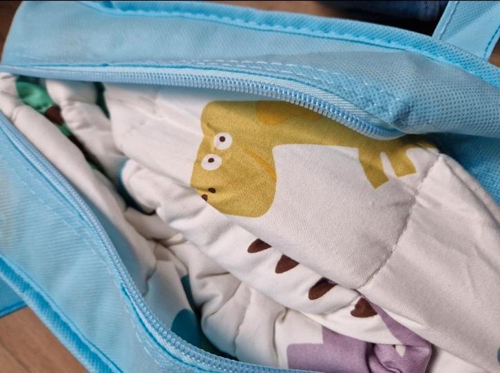 Ella's Kinder Verzwaringsdeken
Dino, Kinderen en Baby's, Babykleding | Baby-kledingpakketten, Zo goed als nieuw, Ophalen of Verzenden