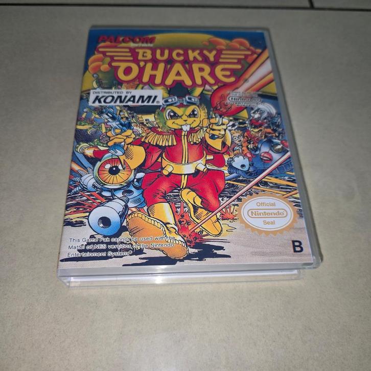 Bucky O' Hare NES Game Case, Spelcomputers en Games, Games | Nintendo NES, Zo goed als nieuw, Verzenden