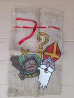Jutte cadeau zak met afbeelding van sinterklaas en piet, Ophalen, Nieuw
