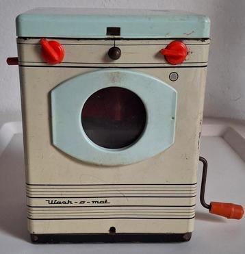 Wash-o-mat, blikken speelgoedwasmachine beschikbaar voor biedingen