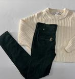 BALMAIN X H&M smaragd groene leren biker maat 38 NIEUW, Maat 38/40 (M), Kort, Ophalen of Verzenden, Zo goed als nieuw