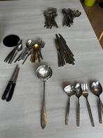 Stainless steel bestek zilver, Huis en Inrichting, Keuken | Bestek, Ophalen of Verzenden, Gebruikt, Zilver