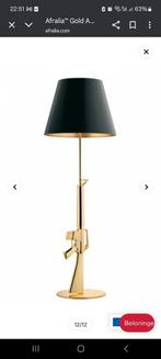 vloerlamp Gold AK47, Huis en Inrichting, Lampen | Tafellampen, Gebruikt, Ophalen of Verzenden, Goud, Metaal