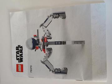 Lego star wars instructie boekjes set 75372 beschikbaar voor biedingen