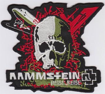 Rammstein Reise Reise stoffen opstrijk patch embleem #2 beschikbaar voor biedingen