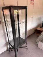 IKEA Fabrikör Vitrinekast Grijs, Huis en Inrichting, Ophalen, Met plank(en), 50 tot 100 cm, Zo goed als nieuw