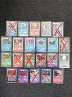 Pokemon 22 oude ex kaarten - mixed conditie, Ophalen of Verzenden, Zo goed als nieuw, Meerdere kaarten, Foil