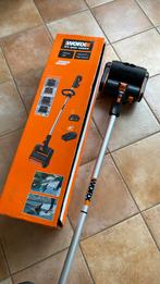 Elektrische terrasschrobber merk Worx, Tuin en Terras, Hogedrukreinigers, Ophalen, Zo goed als nieuw, Accu, Worx