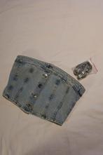 Costes Denim Rok - Maat XS, Blauw, Ophalen of Verzenden, Zo goed als nieuw, Maat 34 (XS) of kleiner