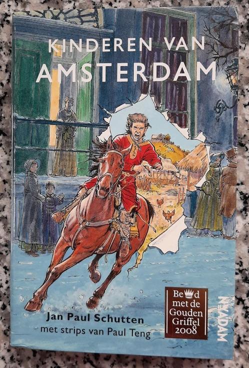 Kinderen Van Amsterdam - Jan Paul Schutten, Boeken, Kinderboeken | Jeugd | 10 tot 12 jaar, Zo goed als nieuw, Ophalen of Verzenden