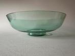 Meerblauw glazen drijfschaal, ontwerp A.D.Copier 1928, Ophalen of Verzenden
