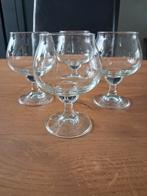 AMBASSADOR LEERDAM 4 cognac glazen - Willem Heesen, Ophalen of Verzenden, Zo goed als nieuw, Overige typen