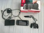 Nintendo Switch Grijs V1 2017 - Als Nieuw, Spelcomputers en Games, Met 2 controllers, Ophalen of Verzenden, Zo goed als nieuw