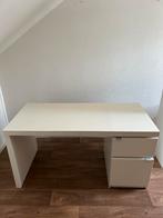 Malm Bureau met lades IKEA, Ophalen, Zo goed als nieuw, Bureau