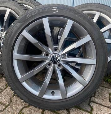 18” Originele VW Passat B8 Monterey Velgen + Winterbanden beschikbaar voor biedingen