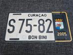 Curacao kentekenplaat nummerbord Curaçao nummerplaat License, Verzamelen, Ophalen of Verzenden, Gebruikt, Auto's