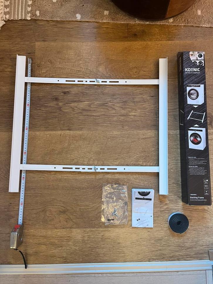 Stapelkit tussenstuk wasmachine droger, Witgoed en Apparatuur, Onderdelen en Toebehoren, Ophalen