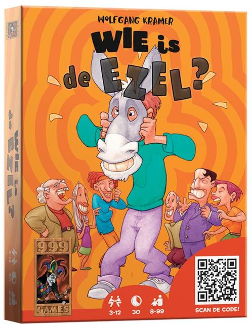 Wie is de Ezel? 999 Games Kaartspel Nieuw, Hobby en Vrije tijd, Gezelschapsspellen | Kaartspellen, Nieuw, Een of twee spelers