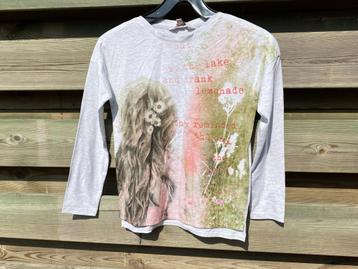 Red Tag mt 134-140 shirt - longsleeve grijs NIEUW beschikbaar voor biedingen