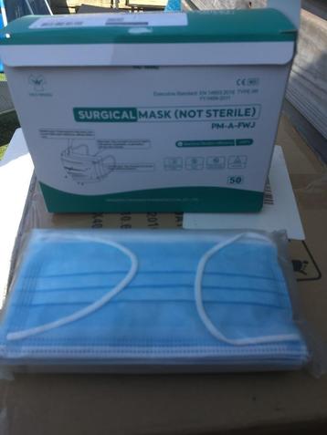 mondkapjes 60 doosjes inhoud per doosje 50 stuks zie foto's beschikbaar voor biedingen