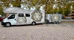 Forster A VB 741 uit 2022 plus aanhanger bijpassend, Caravans en Kamperen, Campers, Alkoof, Ringverwarming, Gaslek-detector, Fiat