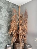 Decoratieve pluimen in mand, Huis en Inrichting, Ophalen, Zo goed als nieuw