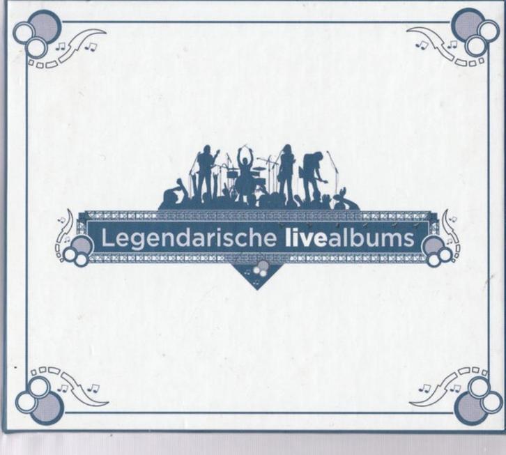 Various – Legendarische Livealbums, Cd's en Dvd's, Cd's | Rock, Gebruikt, Poprock, Ophalen of Verzenden