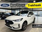 Ford Kuga 2.5 PHEV 243 pk ST-Line X | Trekhaak I AGR stoelen, Gebruikt, Zwart, 4 cilinders, Wit