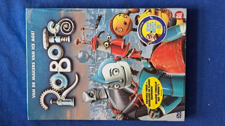 Robots, Cd's en Dvd's, Dvd's | Tekenfilms en Animatie, Zo goed als nieuw, Amerikaans, Ophalen of Verzenden