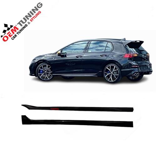 VW Golf 8 Sideskirts | R Look | Hoogglans Zwart | 20-24, Auto diversen, Tuning en Styling, Ophalen of Verzenden