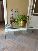 Glazen Kave tafel, Huis en Inrichting, Ophalen, 50 tot 100 cm, Glas, Zo goed als nieuw