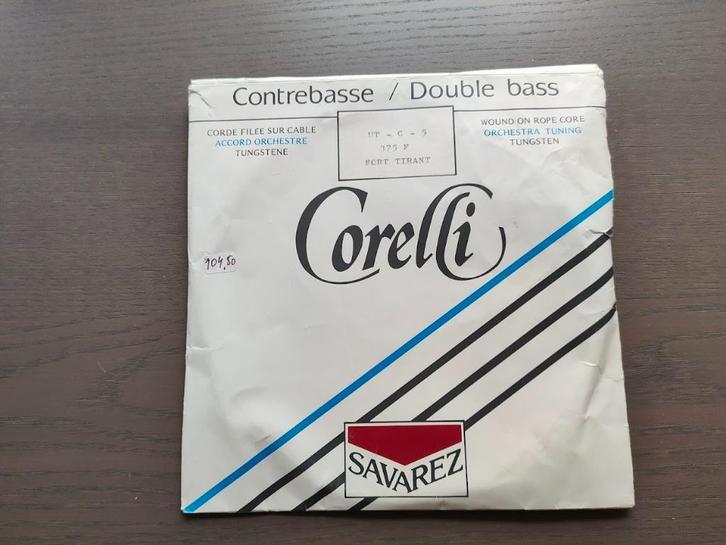 Corelli 375F C Snaar voor 3/4 en 4/4 Contrabas, Muziek en Instrumenten, Instrumenten | Onderdelen, Nieuw, Contrabas, Ophalen of Verzenden
