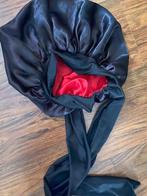 Haarmuts bonnet hairbonnet Silky zwart NIEUW, Ophalen of Verzenden, Nieuw, Overige typen